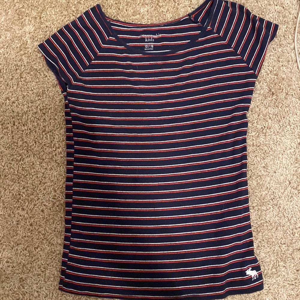 Abercrombie kids stripped shirt